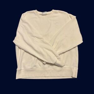 Champion Crewneck Sweatshirt - Off-White/Cream